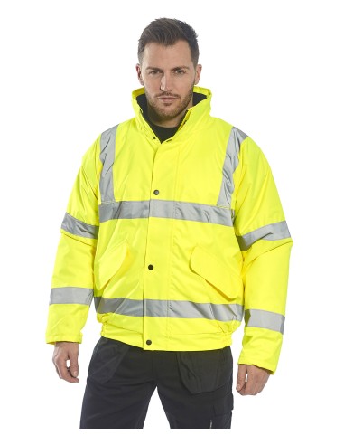 P-S463(Yellow)-S266(Yellow-Navy)-Blouson aviateur de haute visibilité